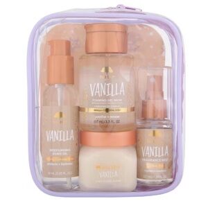 Tree Hut travel kit set of 4 - vanilla